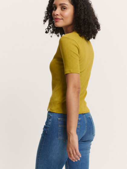 Jerseyshirt Camilaa avocado green von Tranquillo