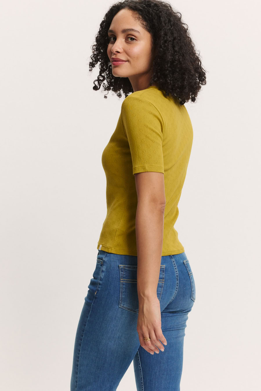 Jerseyshirt Camilaa avocado green von Tranquillo Jerseyshirt Camilaa avocado green von Tranquillo