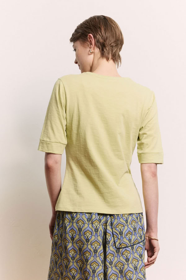 Jerseyshirt Lottee fennel green von Tranquillo