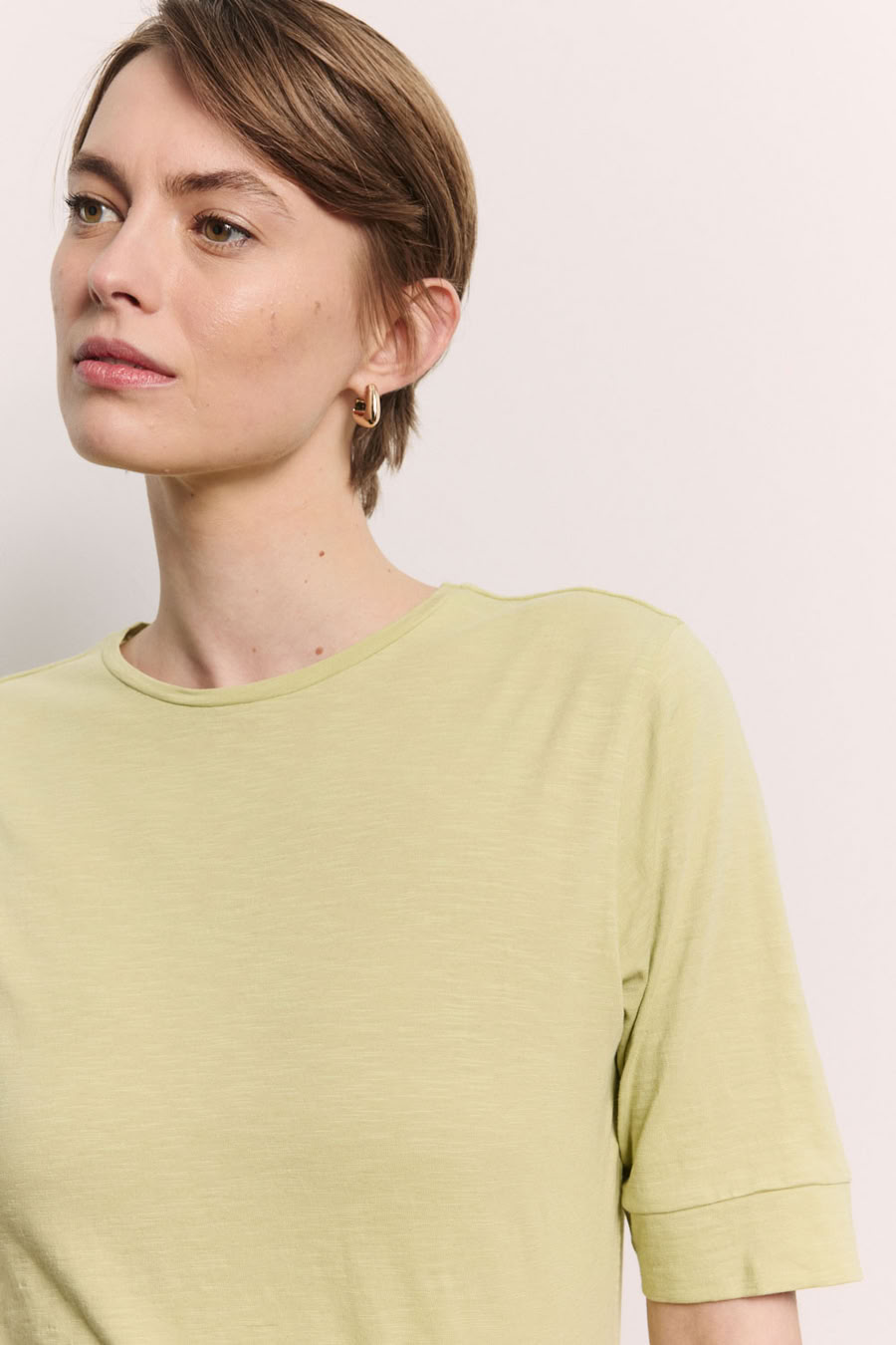 Jerseyshirt Lottee fennel green von Tranquillo