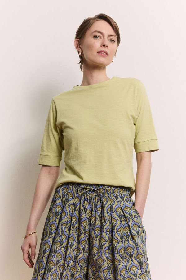 Jerseyshirt Lottee fennel green von Tranquillo