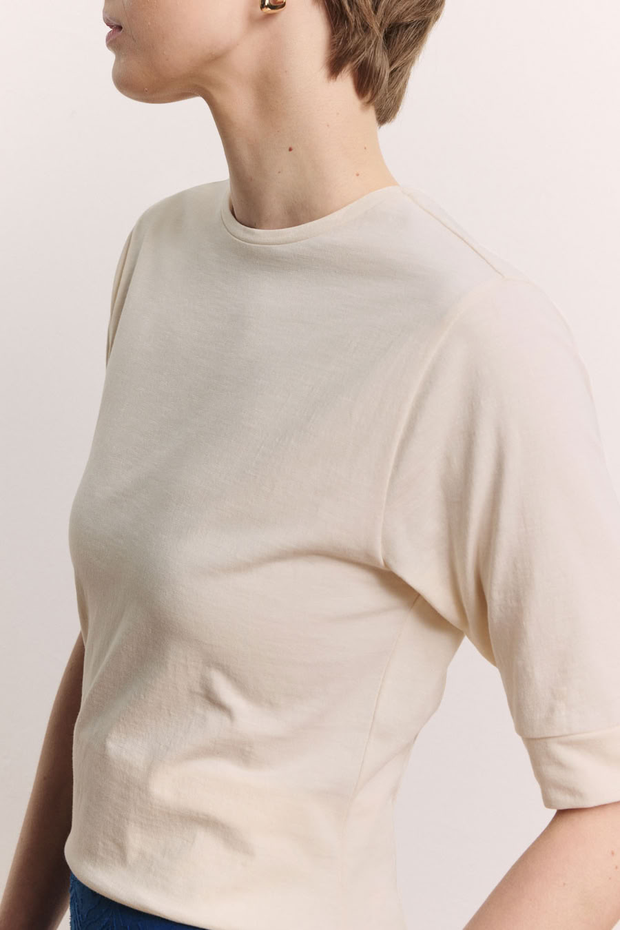 Jerseyshirt Lottee white von Tranquillo