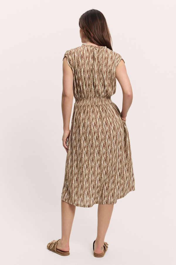 Kleid Mariaa sand batik von Tranquillo