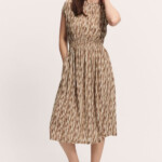 Kleid Mariaa sand batik von Tranquillo