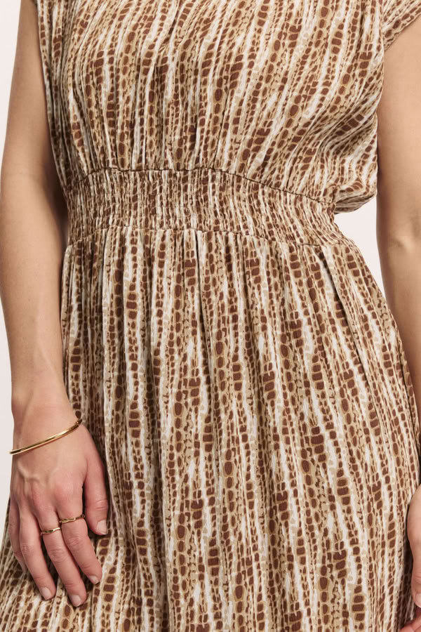 Kleid Mariaa sand batik von Tranquillo