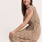 Kleid Mariaa sand batik von Tranquillo