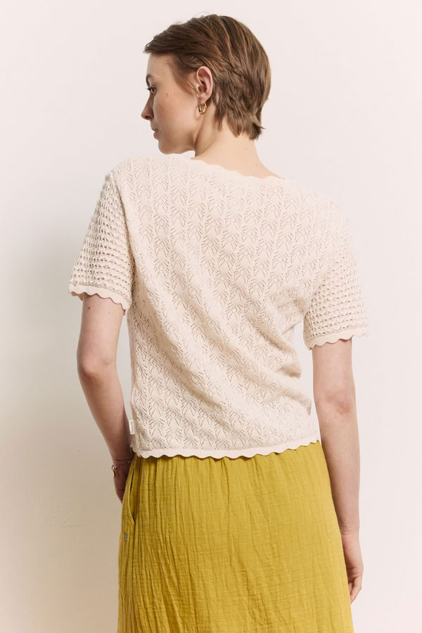 Pullover Emmaa white von Tranquillo