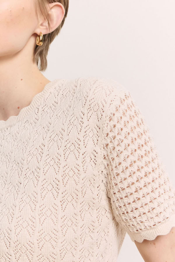 Pullover Emmaa white von Tranquillo