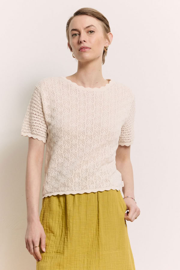 Pullover Emmaa white von Tranquillo