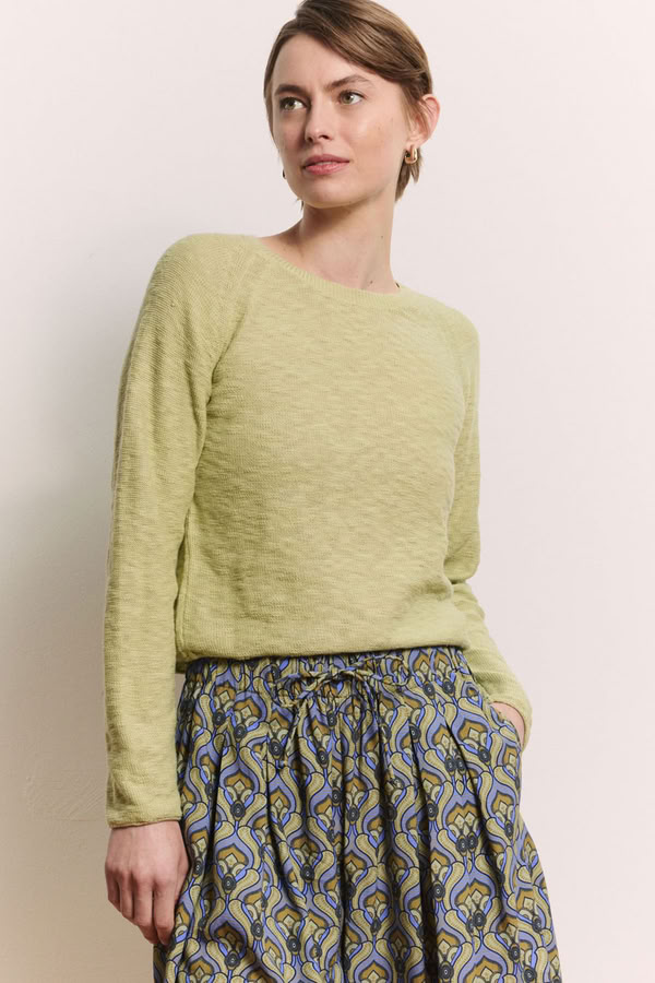 Pullover Idaa fennel green von Tranquillo
