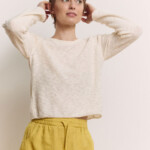 Pullover Idaa white von Tranquillo