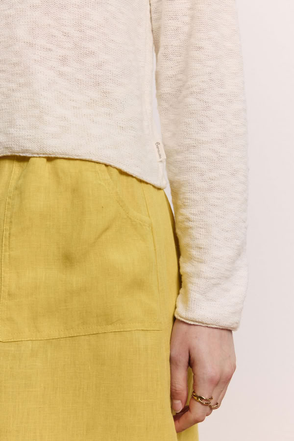 Pullover Idaa white von Tranquillo