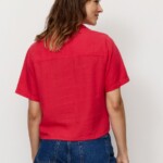 Bluse Camellia lava red von recolution