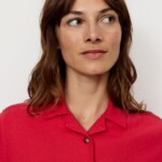 Bluse Camellia lava red von recolution