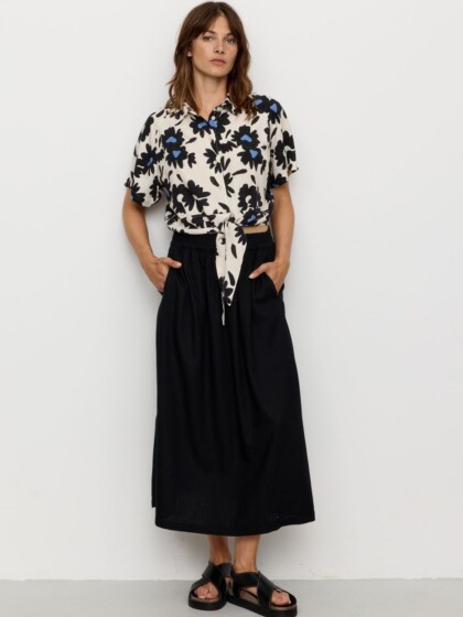 Bluse Ocra Bloom electric blue von recolution