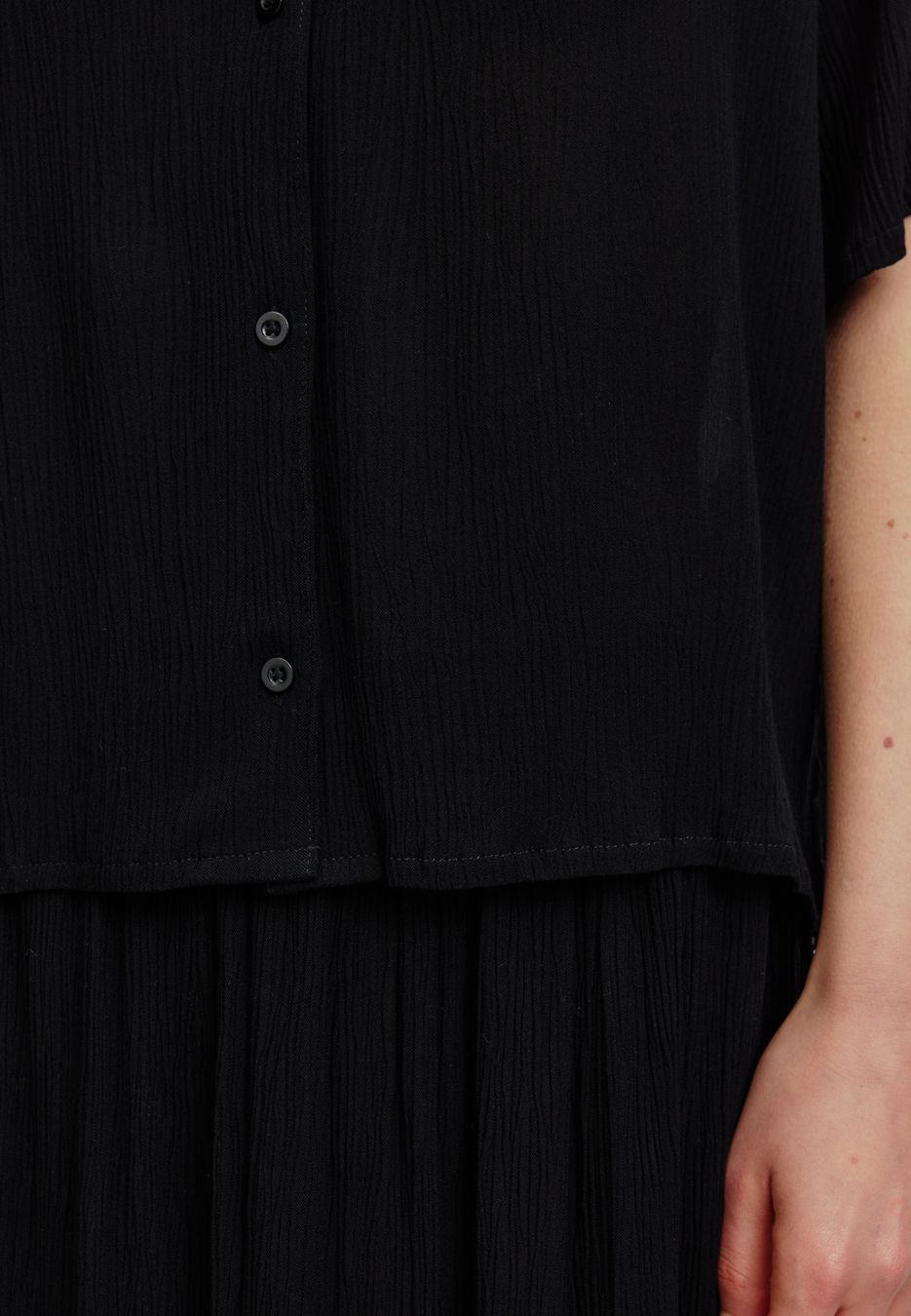 Bluse Spirea black von recolution