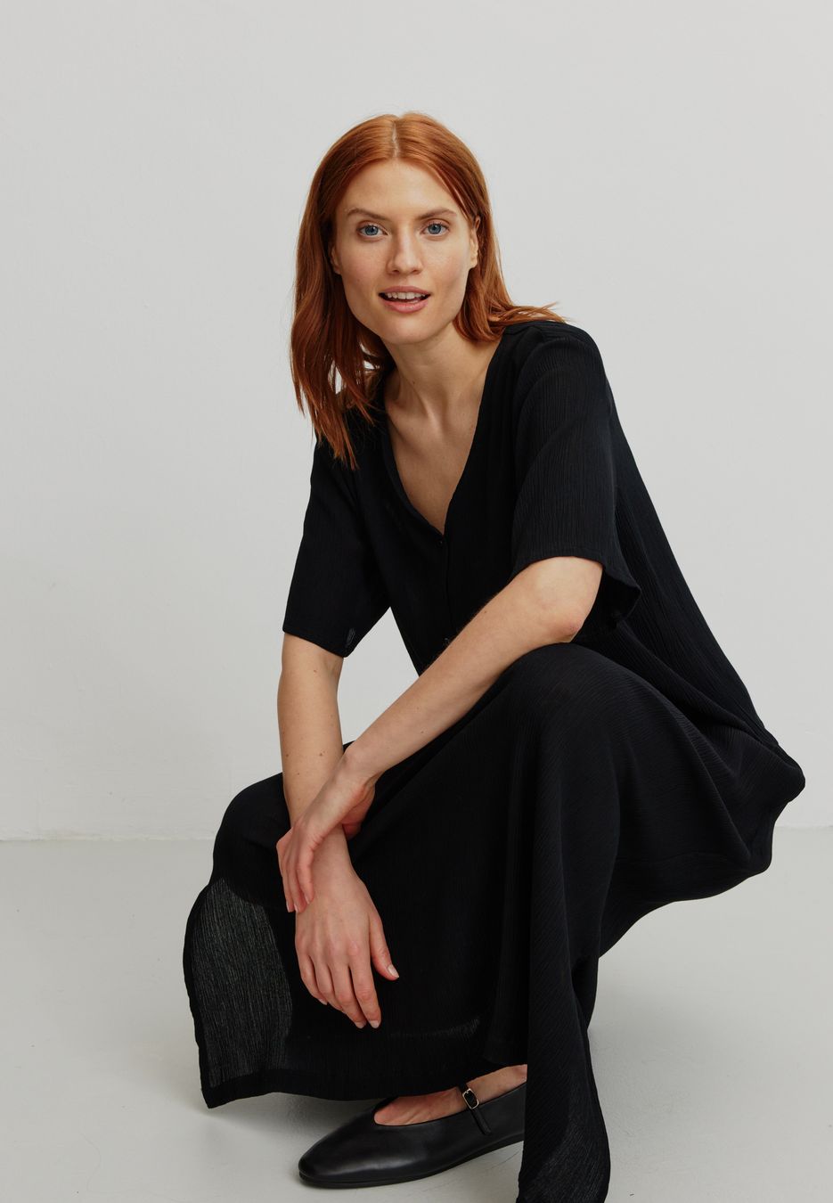 Bluse Spirea black von recolution