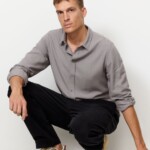 Hemd Nutmeg greige von recolution