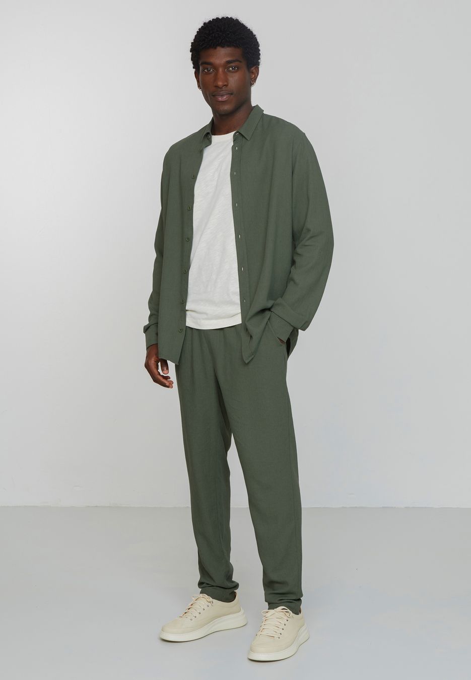 Hemd Nutmeg khaki von recolution