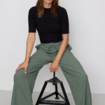 Hose Alisma khaki von recolution