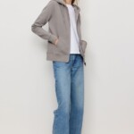 Sweatjacke Dahlia greige von recolution