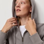 Sweatjacke Dahlia greige von recolution