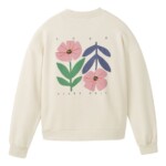 Sweatshirt Nerine Good Vibes arctic white von recolution