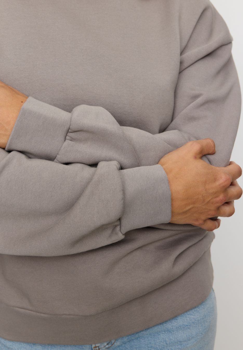 Sweatshirt Nerine greige von recolution Sweatshirt Nerine greige von recolution