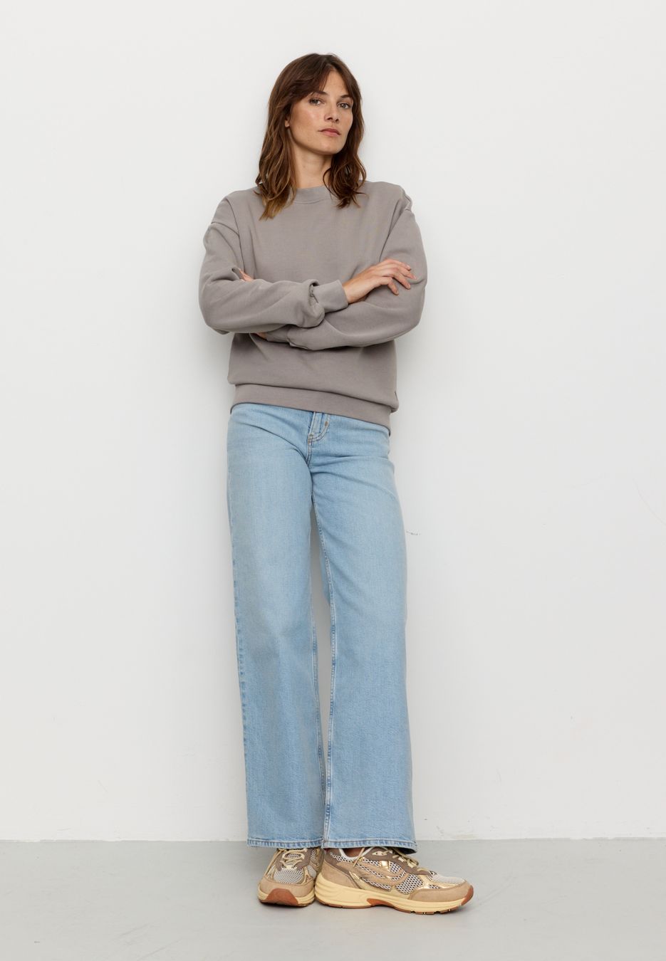 Sweatshirt Nerine greige von recolution Sweatshirt Nerine greige von recolution