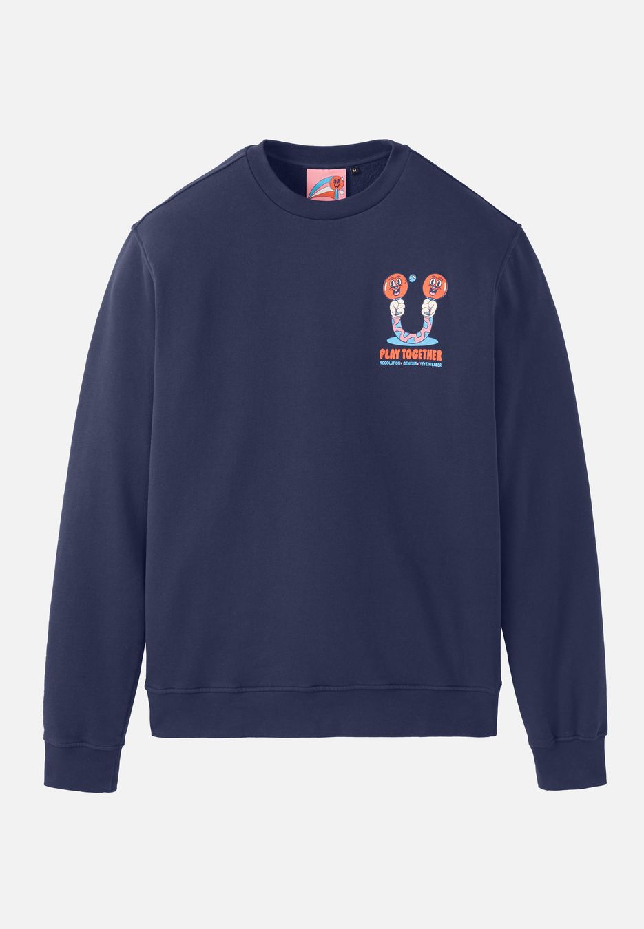 Sweatshirt Tamarillo Play Together eclipse blue von recolution