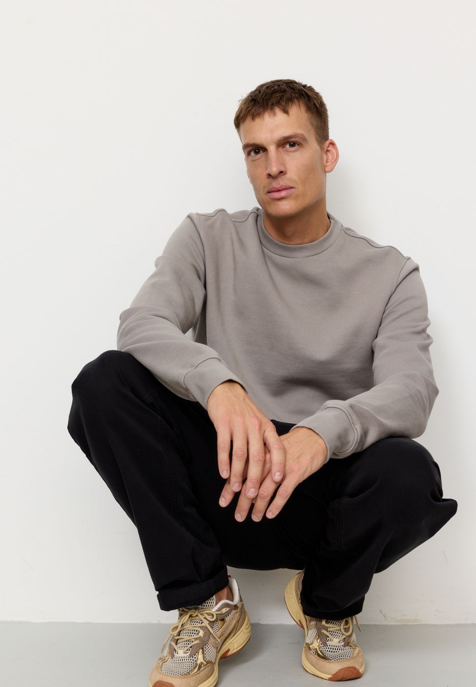 Sweatshirt Tamarillo greige von recolution