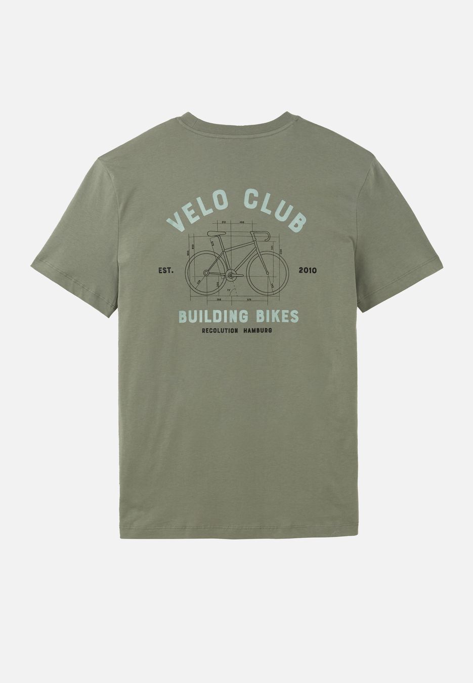 T-Shirt Agave Velo Club pine green von recolution