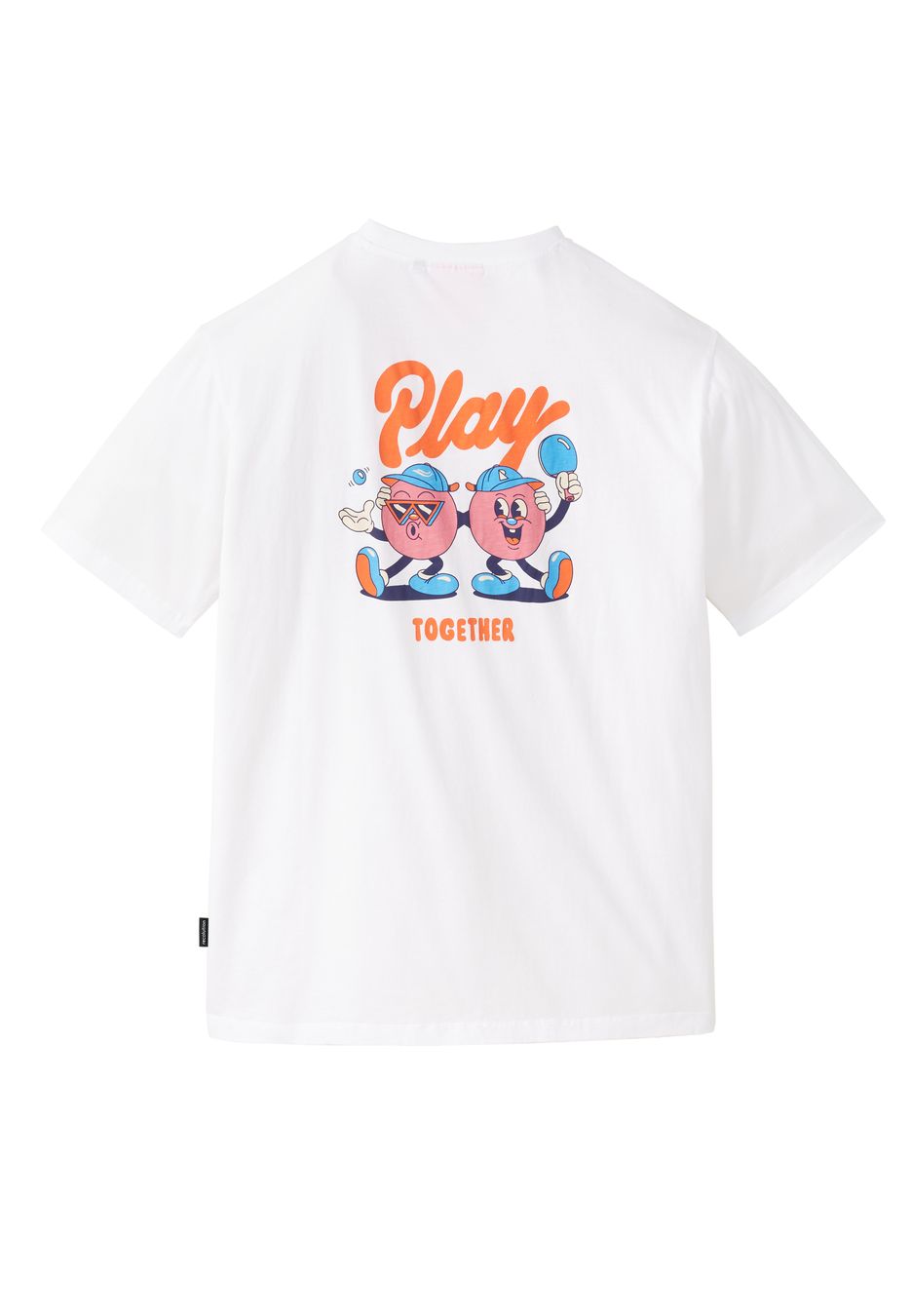 T-Shirt Aposeris Play Together white von recolution
