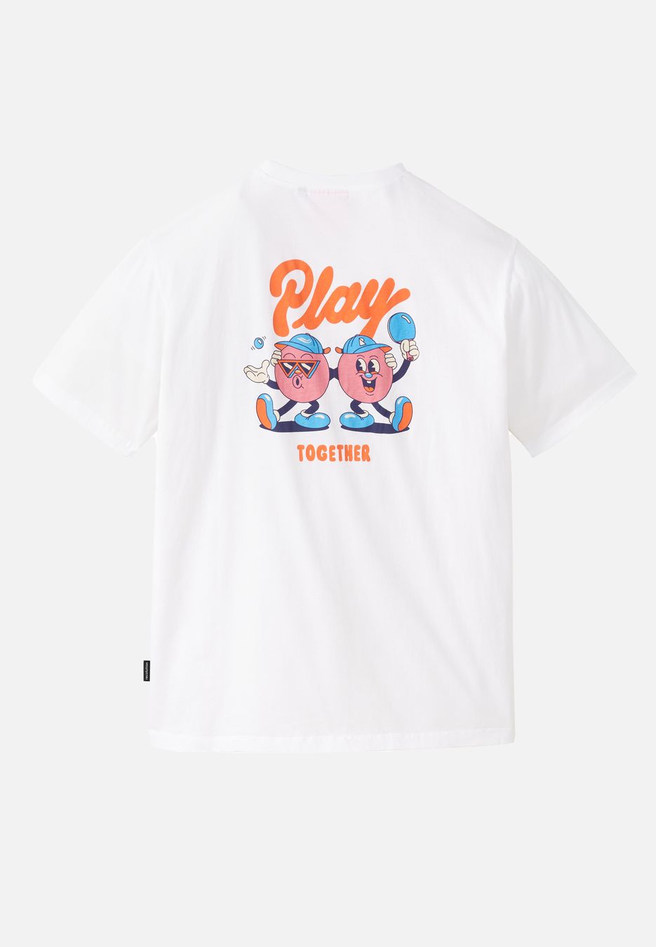 T-Shirt Aposeris Play Together white von recolution