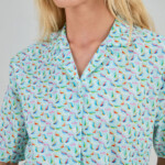 Bluse Marbles Aloha white von Brava Fabrics