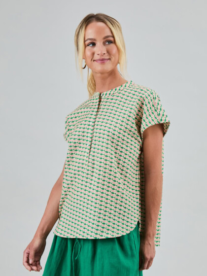 Bluse Sardina Sleeveless yellow von Brava Fabrics