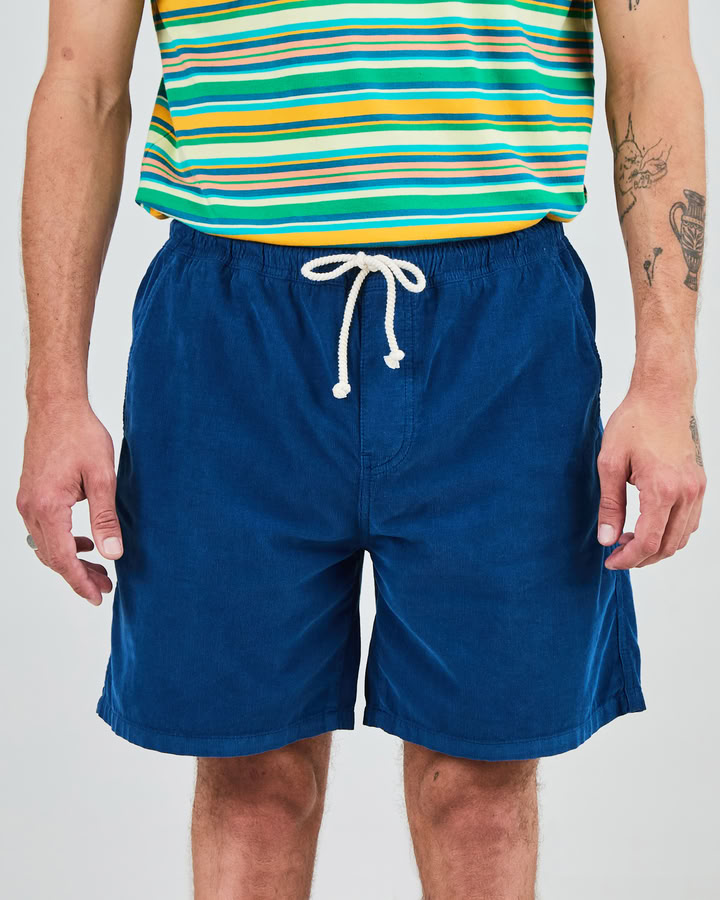 Shorts Baby Cord blue von Brava Fabrics