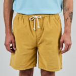 Shorts Baby Cord mustard von Brava Fabrics
