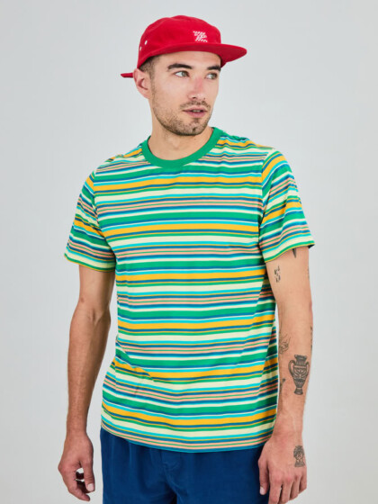 T-Shirt Stripes Regular yellow von Brava Fabrics