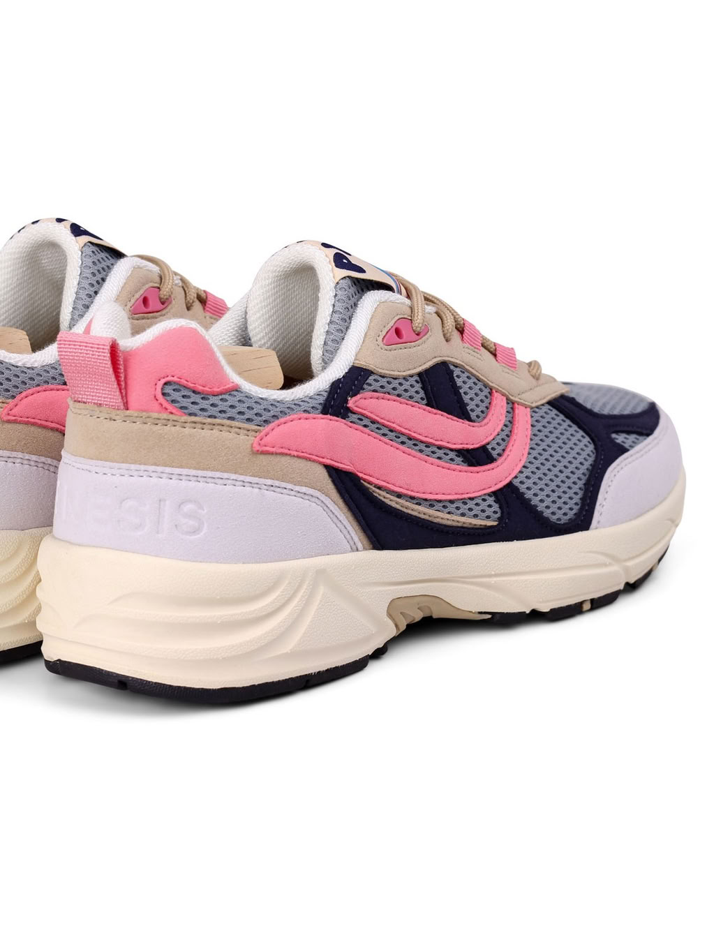 Sneaker G-Eco`99 Embo grey/navy/pink von Genesis Footwear