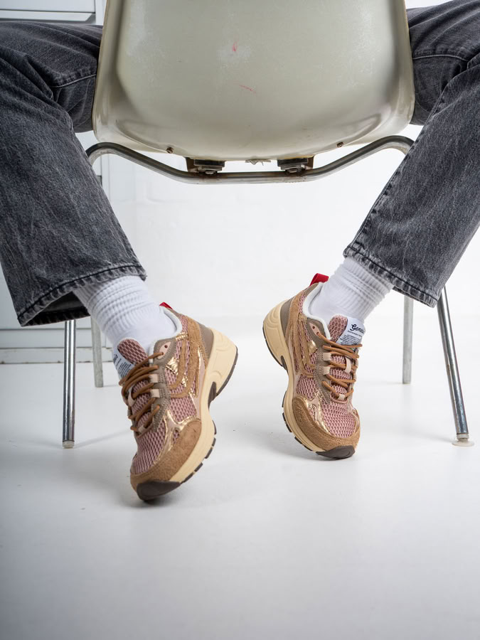 Sneaker G-Eco`99 Embo tan/gold von Genesis Footwear