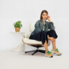 Sneaker G-Eco`99 Multi Flowers rose/wheat/shilf von Genesis Footwear