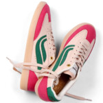 Sneaker G-Volley Hairy pink/rose/green von Genesis Footwear
