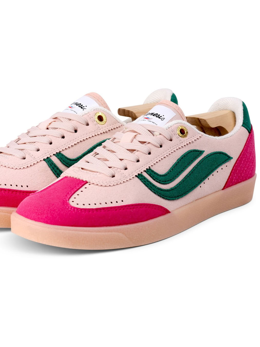 Sneaker G-Volley Hairy pink/rose/green von Genesis Footwear