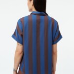 Bluse GBSarah blazing blue / chocolate brown von Givn Berlin