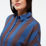Bluse GBSarah blazing blue / chocolate brown von Givn Berlin