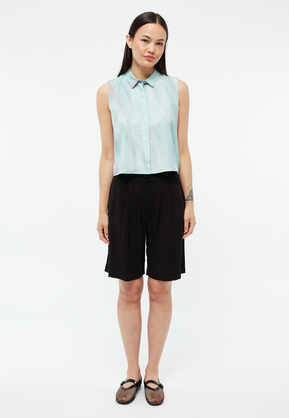 Bluse GBXenia graphite green / english violet von Givn Berlin