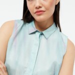 Bluse GBXenia graphite green / english violet von Givn Berlin