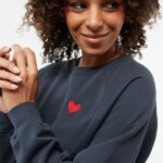 Sweatshirt GBYara Heart midnight blue von Givn Berlin