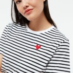 T-Shirt GB Julia Heart black / white von Givn Berlin